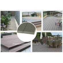 Outdoor Waterproof--Recycled Non-Capped WPC Flooring for Outdoor